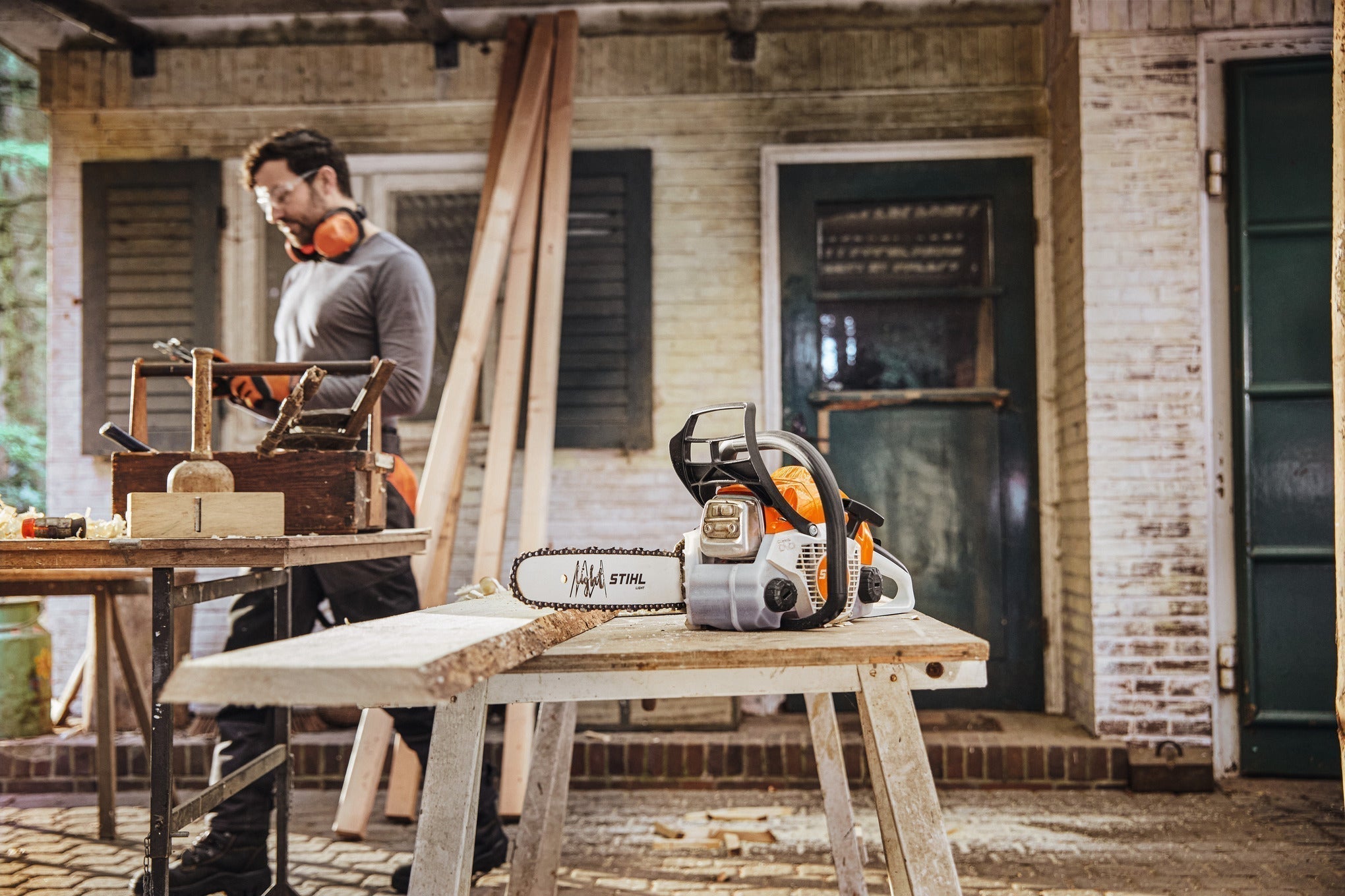 STIHL Benzin-Kettensäge MS 162