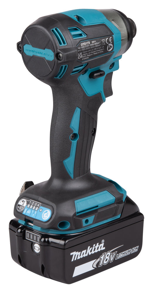 Makita 18v Impact Driver DTD173Z Brushless LXT Cordless Body Only Gold